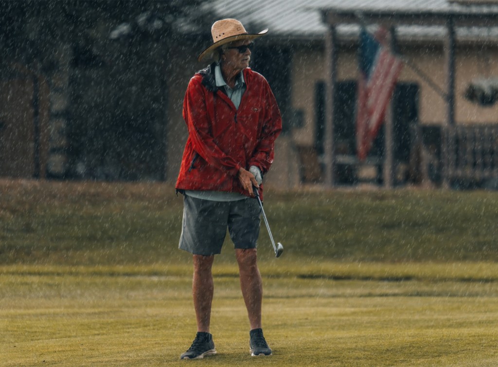 cowboy hat rain
